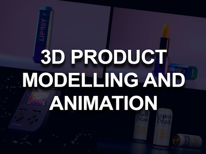 Cover image for I will create Realistic 3D Product Model and Animation 