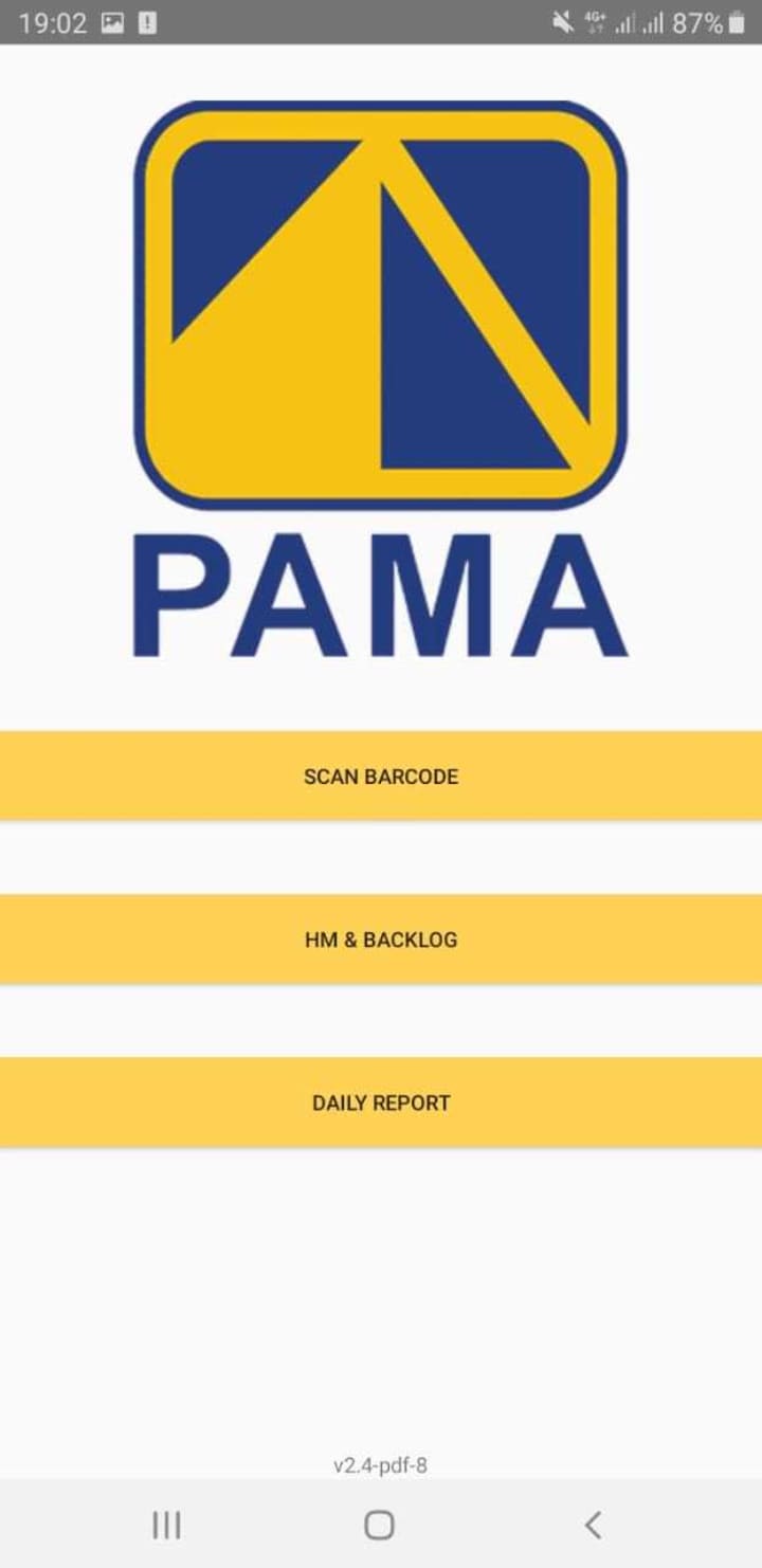 Cover image for Mobile App Barcode Scanner Daily Checklist & Report Application