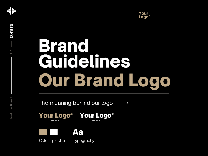 Cover image for Brand Guideline Presentation Design