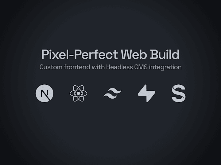Cover image for Pixel-Perfect Website Build with Headless CMS Integration