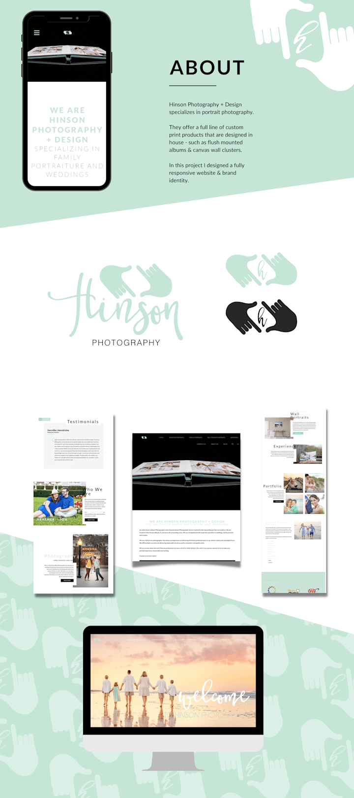 Cover image for Website Design for Hinson Photography