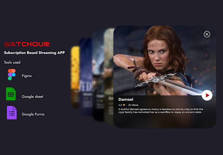 Cover image for Subscription Based Streaming App :: Behance