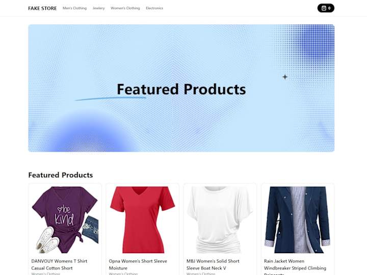 Cover image for E-commerce Website & Dashboard