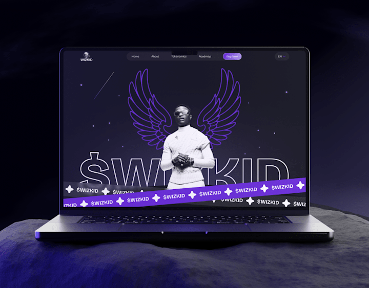 Cover image for $WIZKID - Memecoin Landing Page/Website