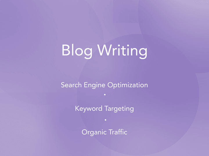 Cover image for SEO-Optimized Blog Content 