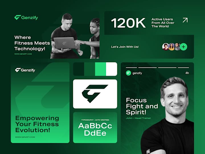 Cover image for Genzify Brand Identity Development