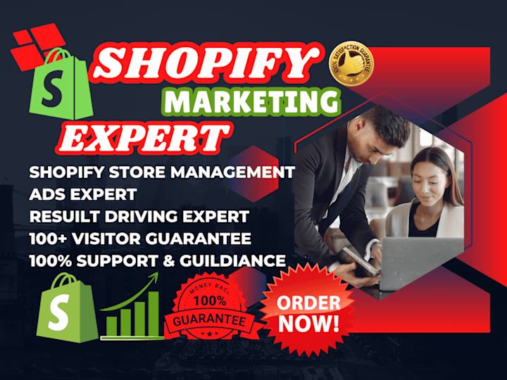 Cover image for i will do shopify marketing promotion to boost traffic and sales