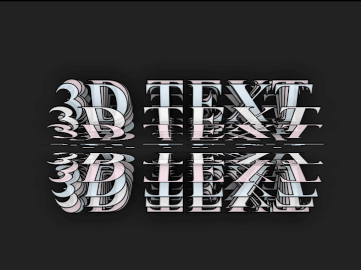 Cover image for 3D Text Rotation Animation Effect