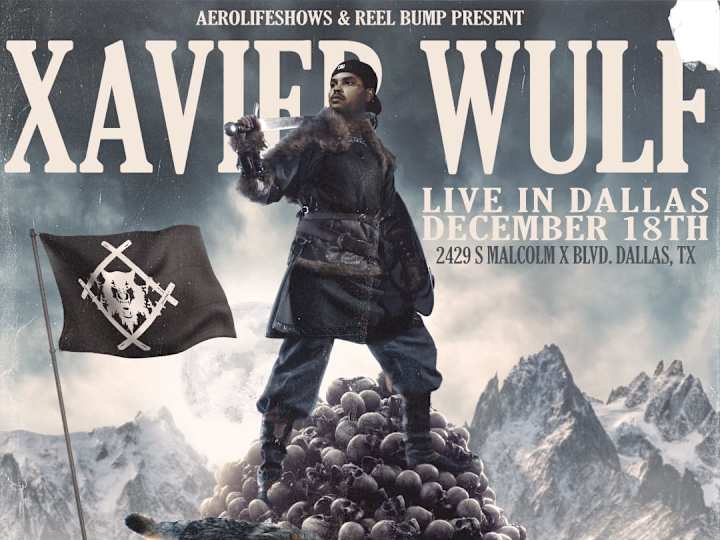 Cover image for Xavier Wulf Dallas Concert Flyer