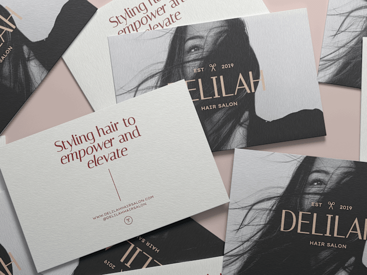 Cover image for Logo Design for Delilah Hair Salon