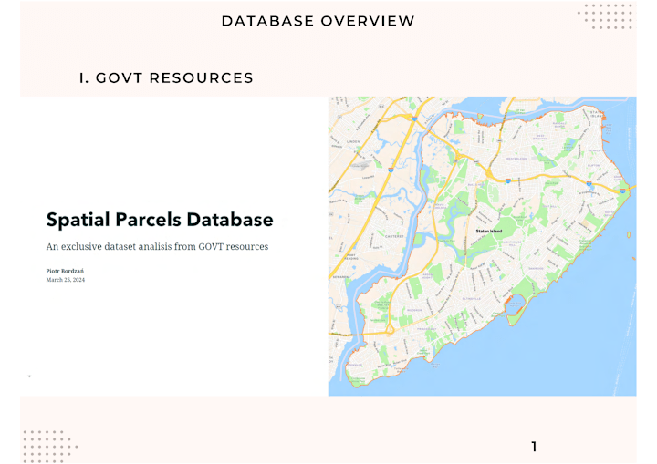 Cover image for Spatial Parcels Database