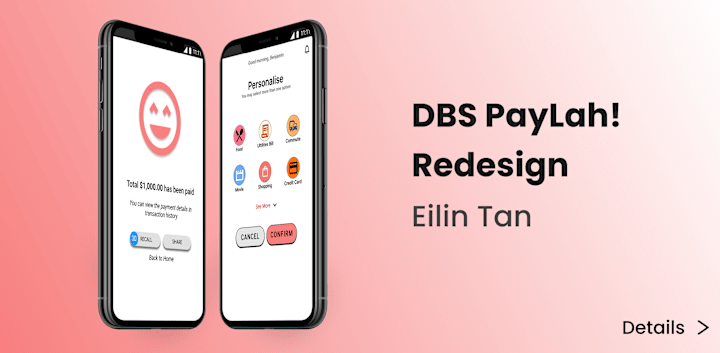 Cover image for Redesign - DBS PayLah! 