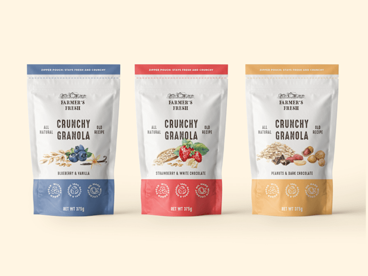 Cover image for Farmer's Fresh Granola Design