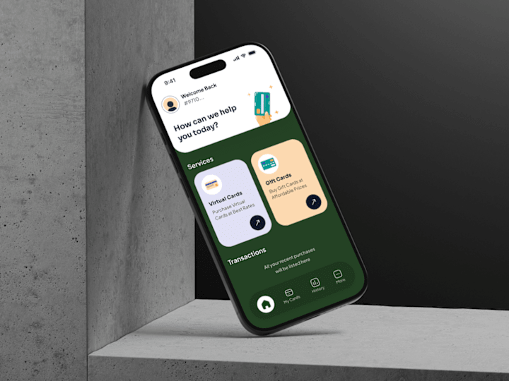 Cover image for UX/UI Design for FinTech Mobile App