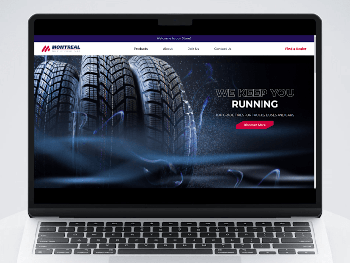 Cover image for Montreal Tyres