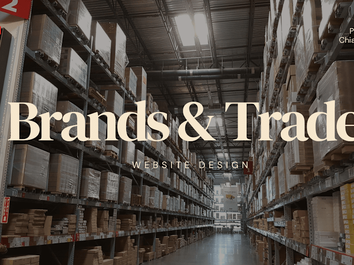 Cover image for Website Design & Copywriting - Brands and Trade