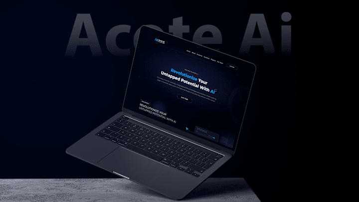 Cover image for Acote Ai Innovation Hub Website UI/UX Design