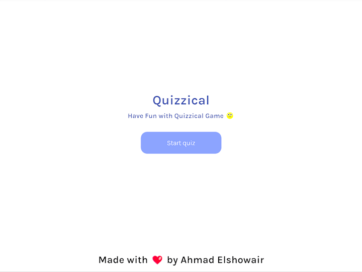 Cover image for Quizzical