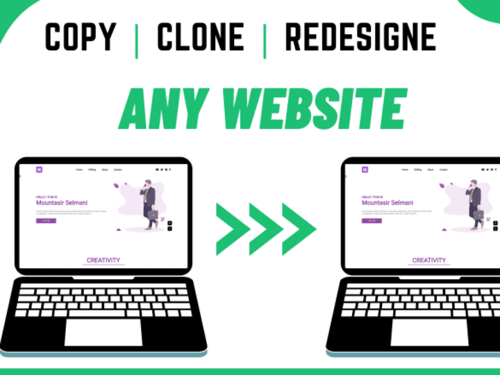 Cover image for Clone Website Development Project