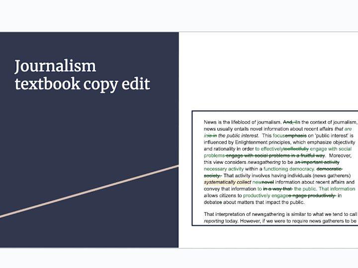 Cover image for Journalism Textbook