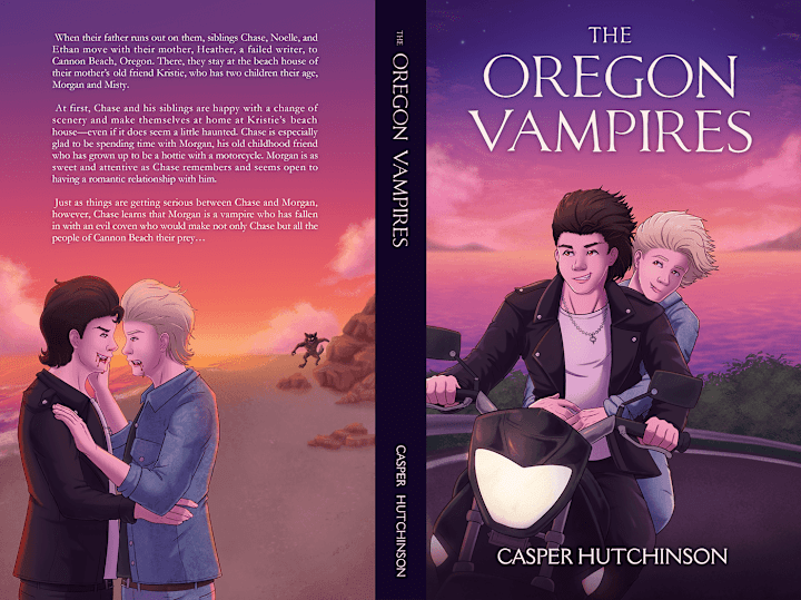 Cover image for Book Cover Design - The Oregon Vampires :: Behance