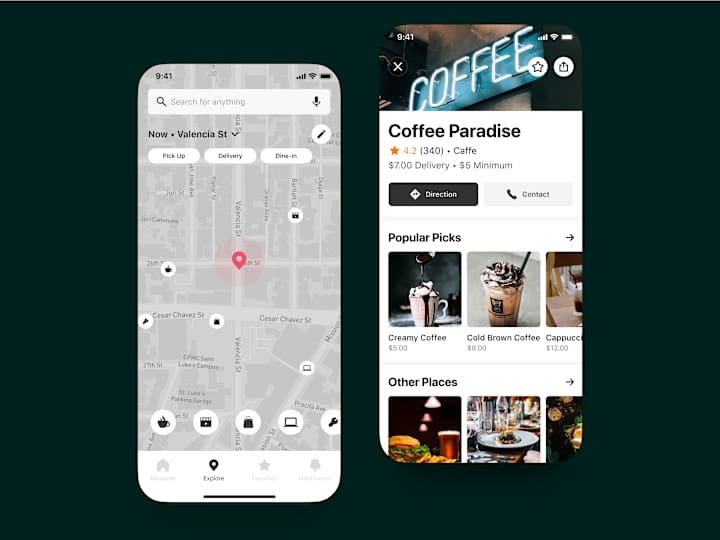 Cover image for Store/Nearby Place Locator & Navigator - Mobile app