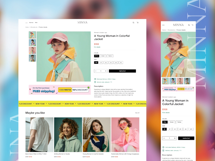 Cover image for Minna Shopify Storefront Development 