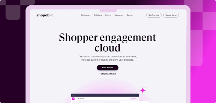 Cover image for Shopobill switched to Webflow to speed up website development