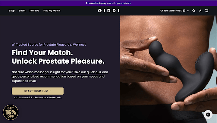 Cover image for Quiz Page Development for Mygiddy on Replo