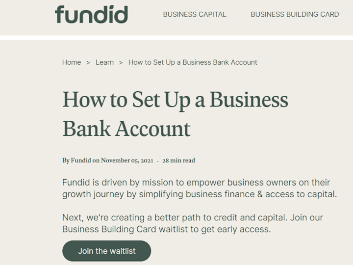 Cover image for Fundid B2B Fintech Startup Resources 