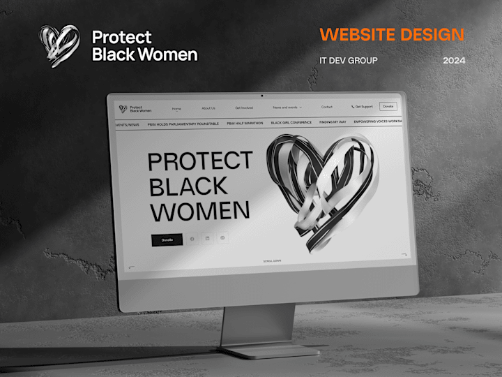 Cover image for Website development for Protect Black Women