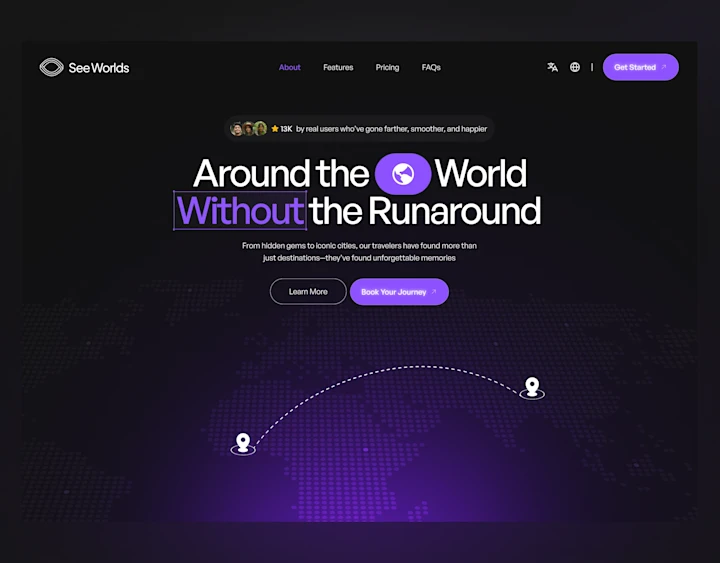 Cover image for See Worlds - Website Design