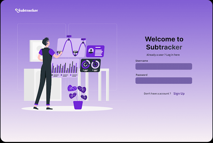Cover image for Subscription Tracker :: Behance
