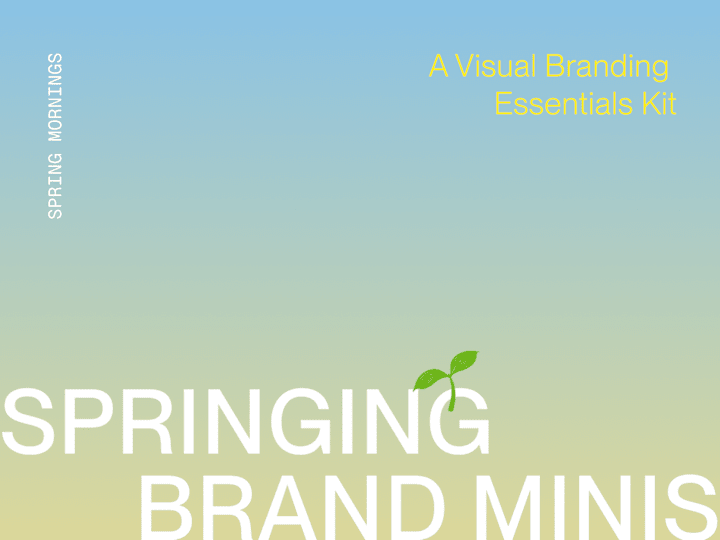 Cover image for 🌱Springing Brand Minis - The Essentials✨