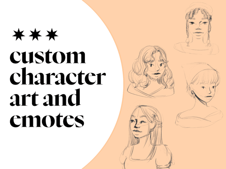 Cover image for Custom character art and emotes