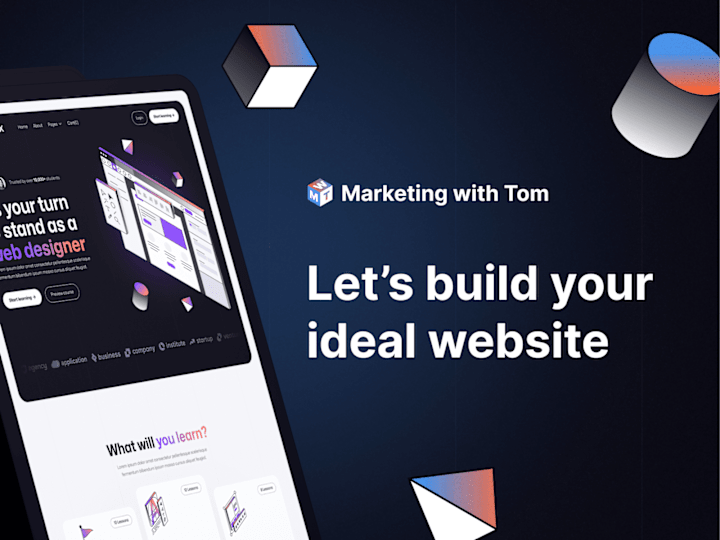 Cover image for Conversion-Focused Web Design | Marketing with Tom