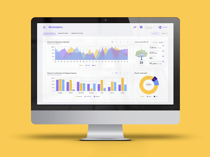 Cover image for Eorder: Logistics Web App & Design System