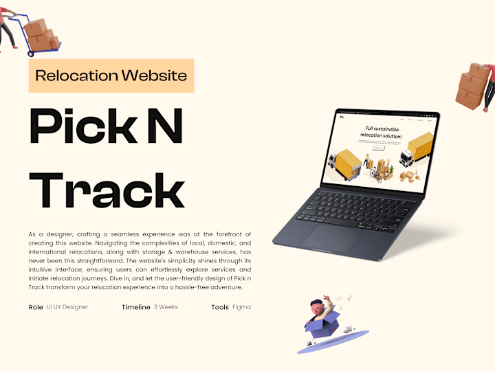 Cover image for Pick N Track Landing Page