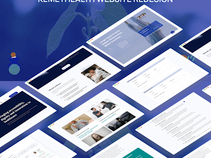 Cover image for Kemet health website redesign