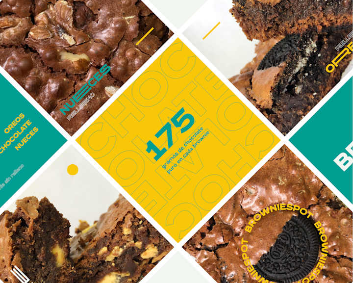 Cover image for Brownie Spot | Identidad y redes sociales :: Behance