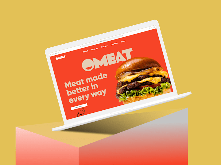 Cover image for Omeat. Meat made better in every way.