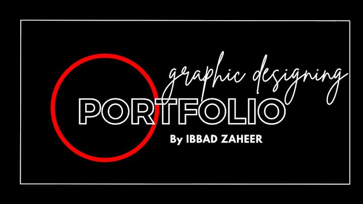 Cover image for Graphic Designing Portfolio on Behance