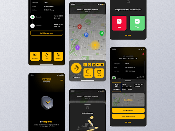 Cover image for Crash Move - Emergency App