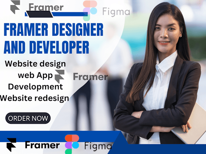 Cover image for I will Create Stunning Interactive  Website Designs on Framer