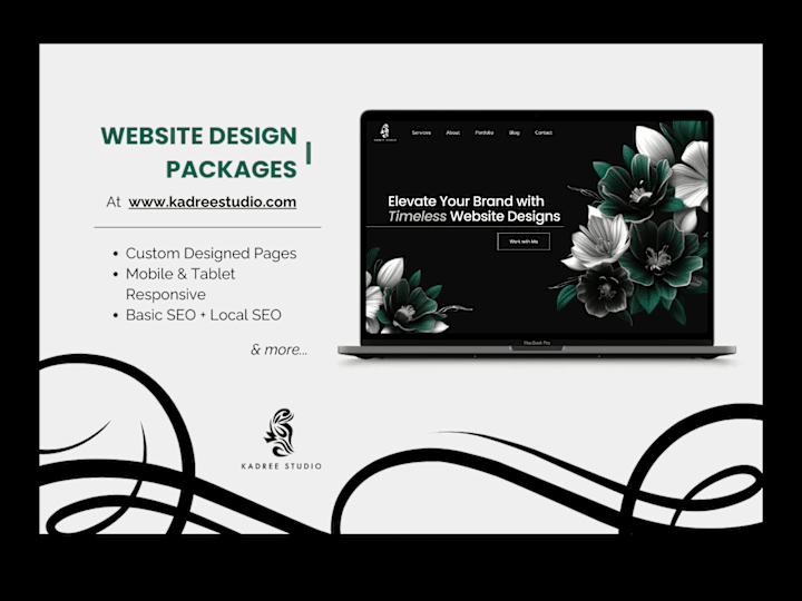 Cover image for Custom, Responsive Website Design to Elevate Your Brand