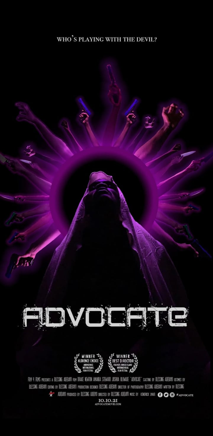 Cover image for Advocate- film posters 