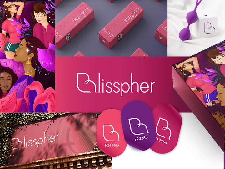 Cover image for BLISSPHER LOGO AND PACKAGING :: Behance