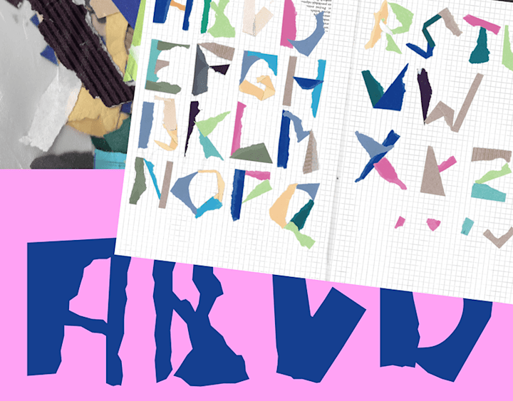 Cover image for experimental font | scrapped