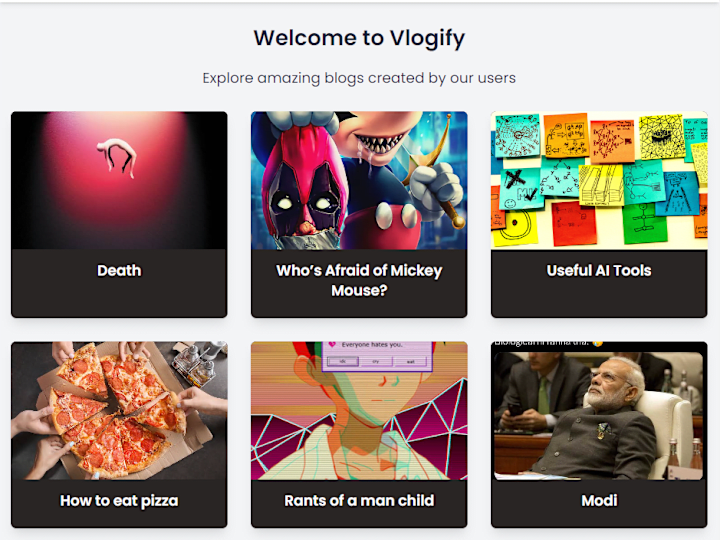 Cover image for Vlogify - Share Your Stories