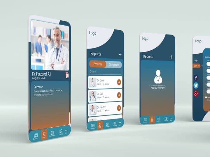 Cover image for I will design UI UX design for mobile app and website using figm